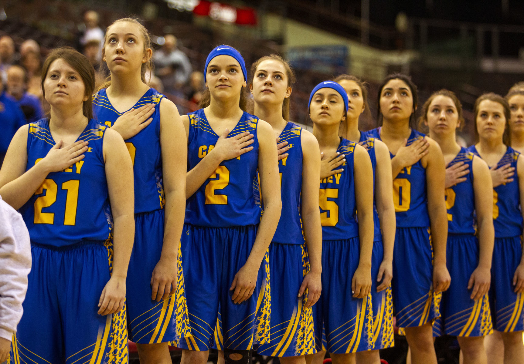 Carey vs Salmon River girls championship